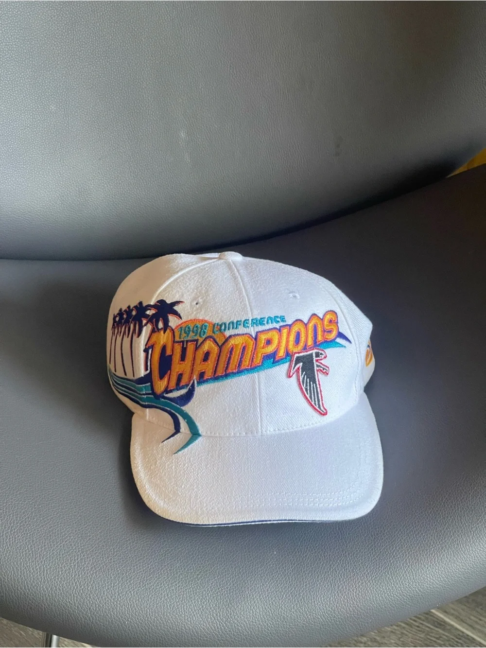 White '1998 Conference Champions' Embroidered Baseball Cap